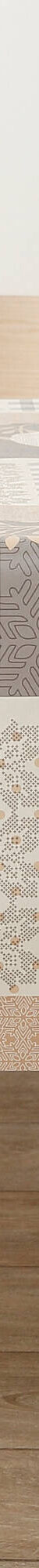 Nappe toile cirée motif chalet (beige / bleu) Nappe toile cirée motif chalet (beige / bleu)